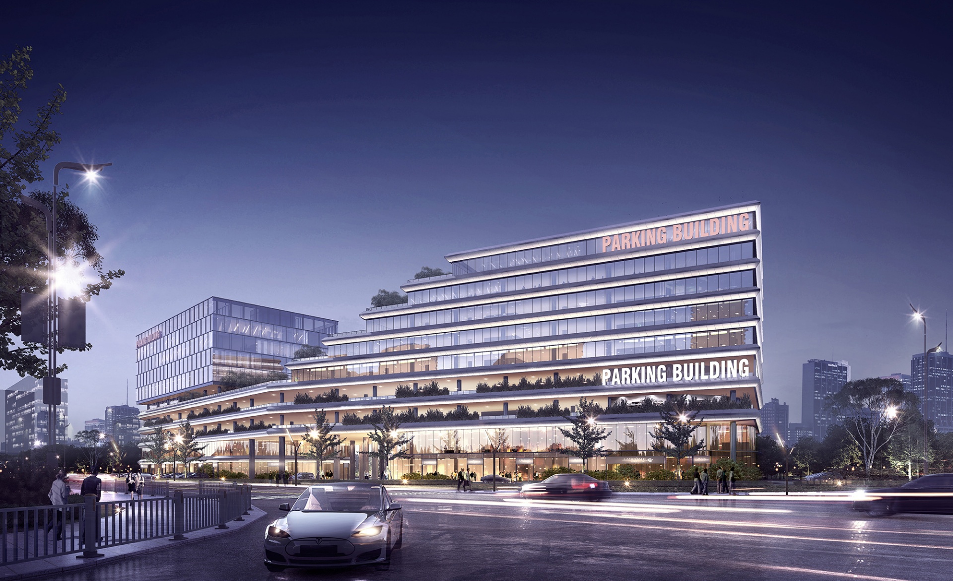 科技城停車樓