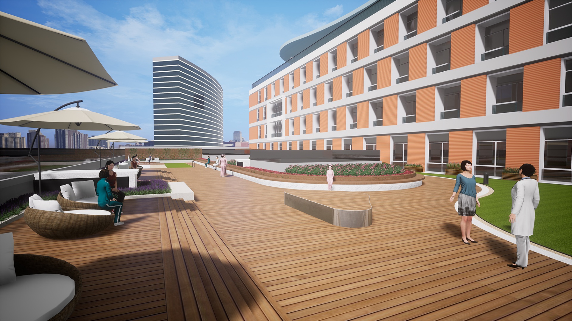 圣托婦幼保健院景觀設(shè)計(jì)