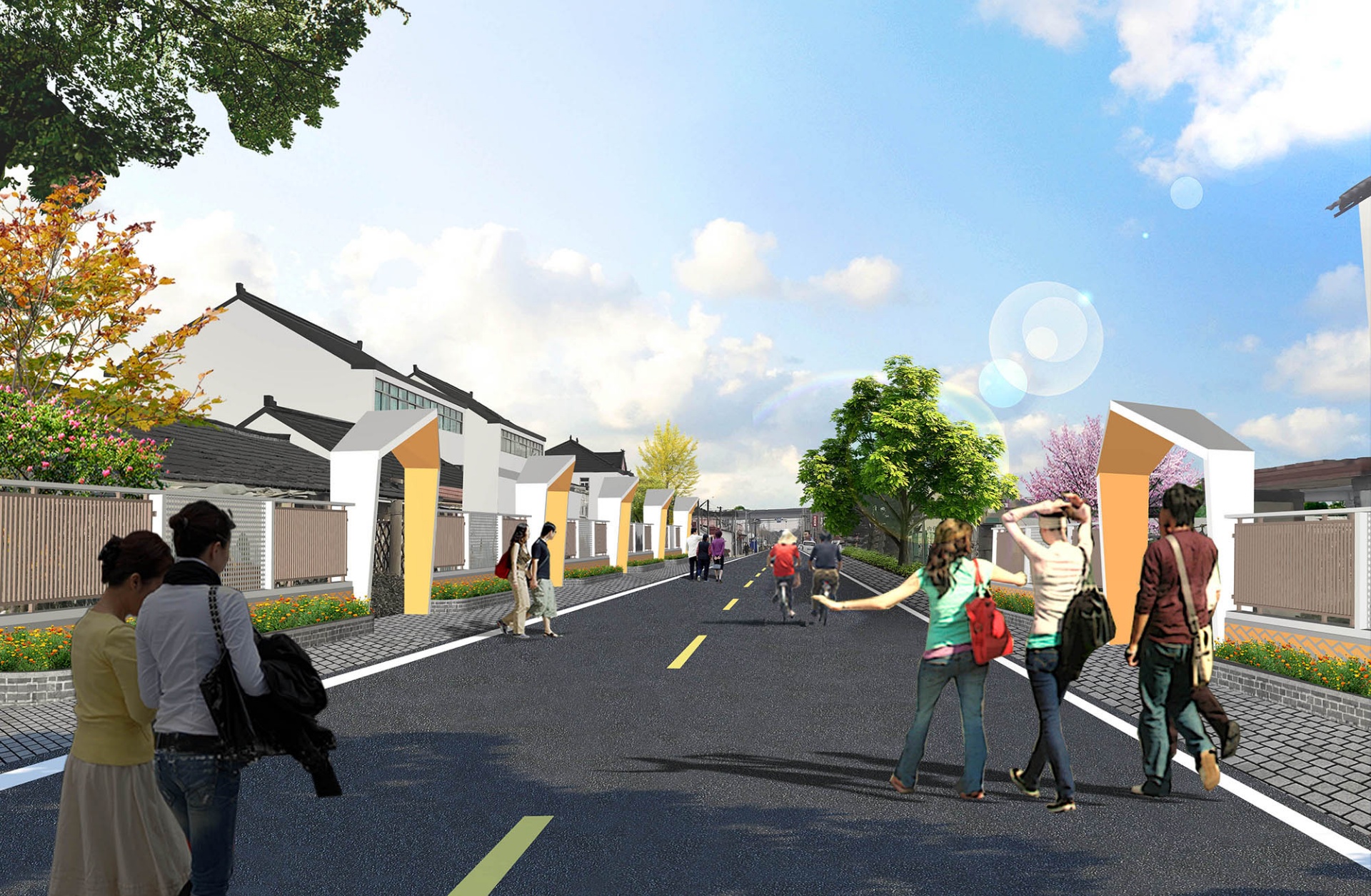 南湖區(qū)精品線焦山門段