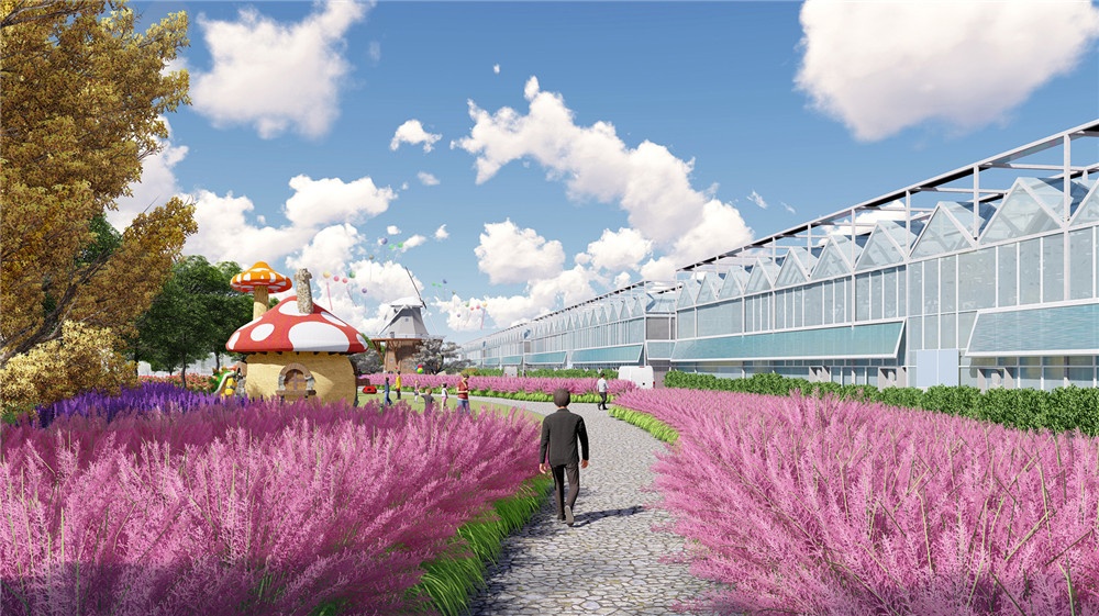 上海松江薔卉花卉生產(chǎn)基地規(guī)劃設(shè)計(jì)